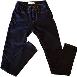 Flying Monkey Dark Wash Skinny Mid Rise.  Size 24.  EUC